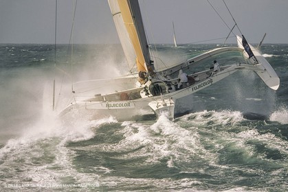 Yacht Racing, Multihull, ORMA 60, Loyck Peyron, Fujicolor
