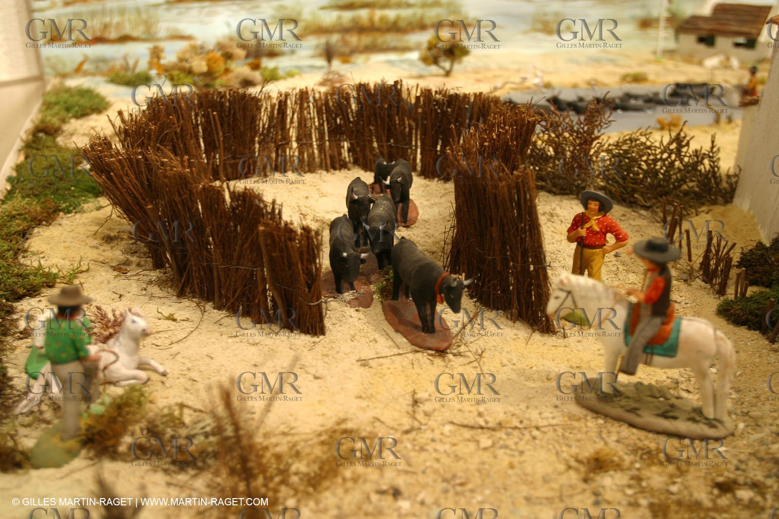 Great crib from les Saintes Maries de la mer (FRA, 13) for Christmas, December 2010