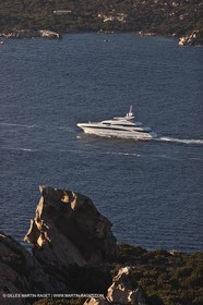 18 08 2011 - La Maddalena (ITA, Sardinia) - Motor yacht Inception