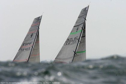 23 05 2007-Valencia (Spain)- 32nd America's Cup - Louis Vuitton Cup - Semi-final - Day 8