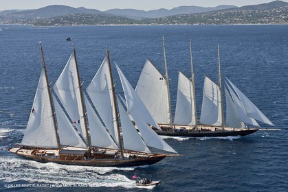 27 09 2010 - Saint Tropez (FRA,83) - Voiles de Saint Tropez - Creole vs Atlantic