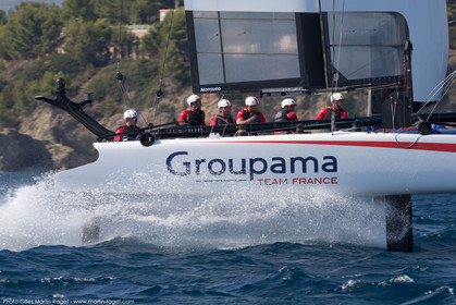 08 09 2016, Toulon (FRA, 83), Louis Vuitton America's Cup Series Toulon, open training