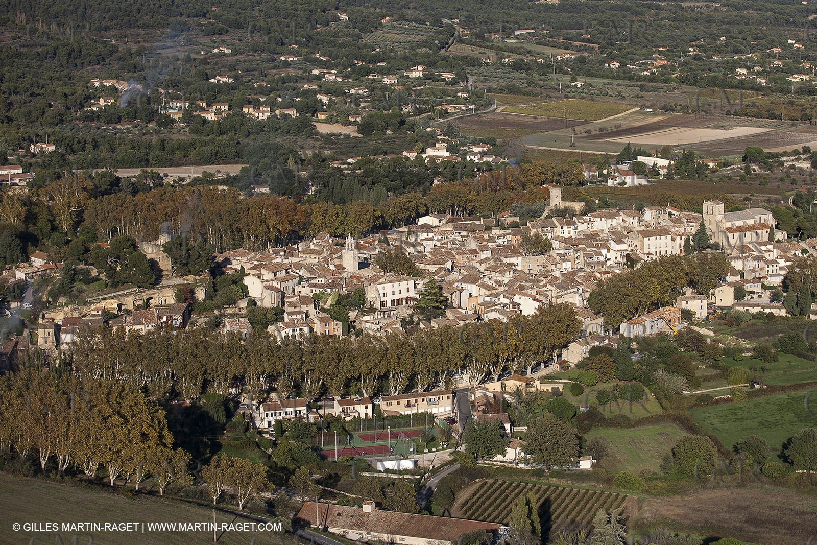 29 10 2012 - Cucuron (FRA,84) - Luberon  seen from above
