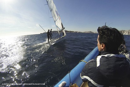 21 03 2013 - Marseille (FRA,13) - Essai du 49er FX