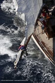 Sunshine -  07 10 2006 - Saint Tropez (Fr) - Voiles de Saint Tropez 2006 - Voiliers de tradition