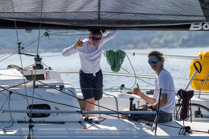 19 04 2026, Saint-Tropez (FRA, 83), Société Nautique de Saint-Tropez, Paprec 600 2026, LWENA FOR PURE OCEAN, Ambre Duchemin   Kio Dimetto