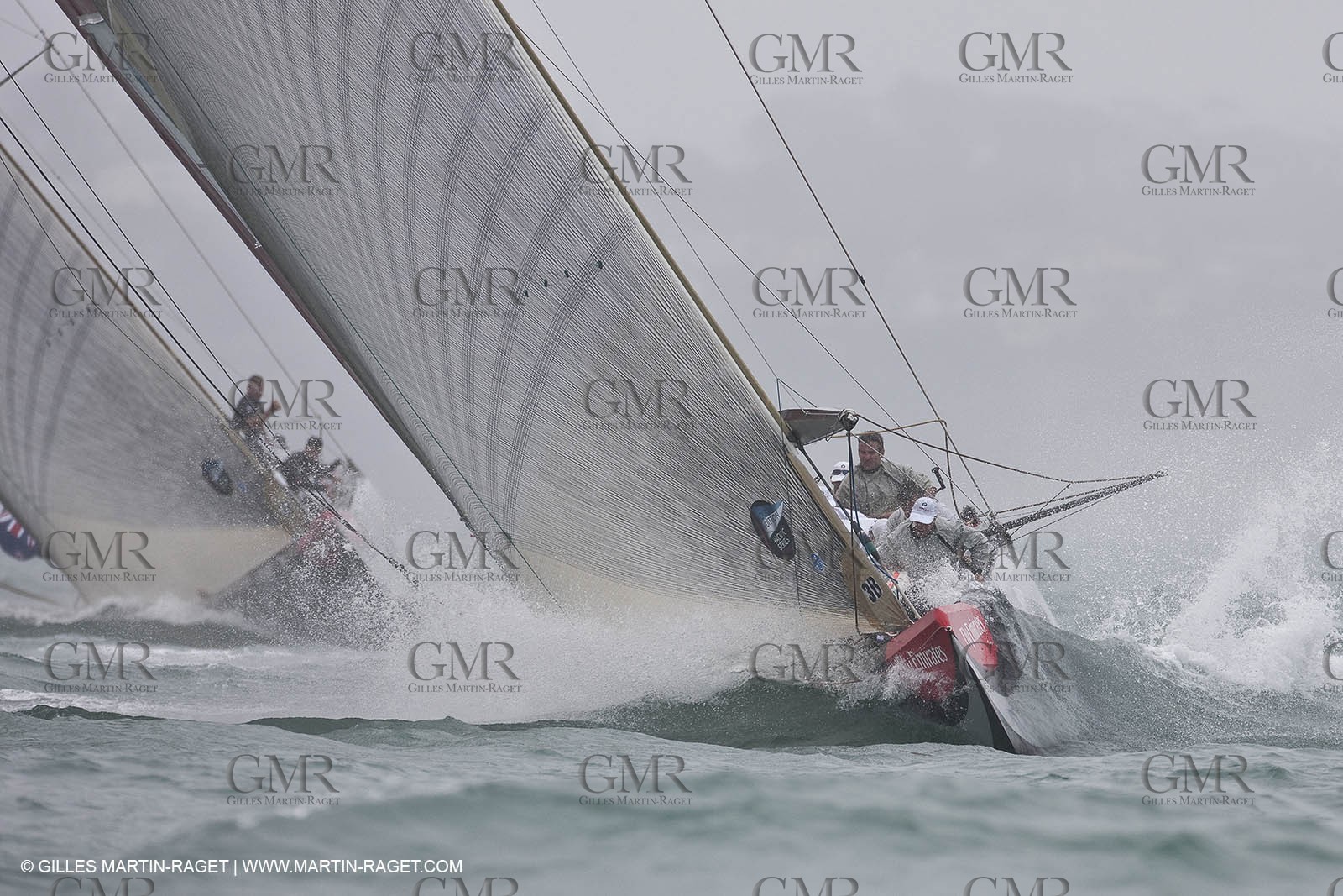 09 02 2009 - Auckland (NZL) -  Louis Vuitton Pacific Series -  Racing Day 9 - Round Robin 2