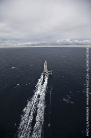 05 14 09 - Marseilles - Mediterranean Record - Groupama 3 - Franck Cammas - G Class - Start from Marseilles to Carthage (Tunisia)
