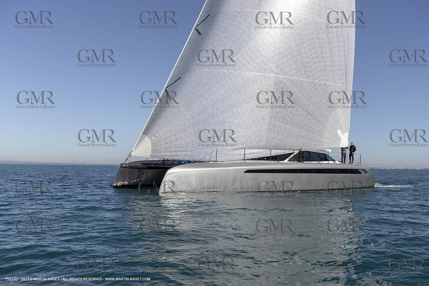 05 02 2019, La Grande Motte (FRA,34), Gunboat 68 sail testing  2