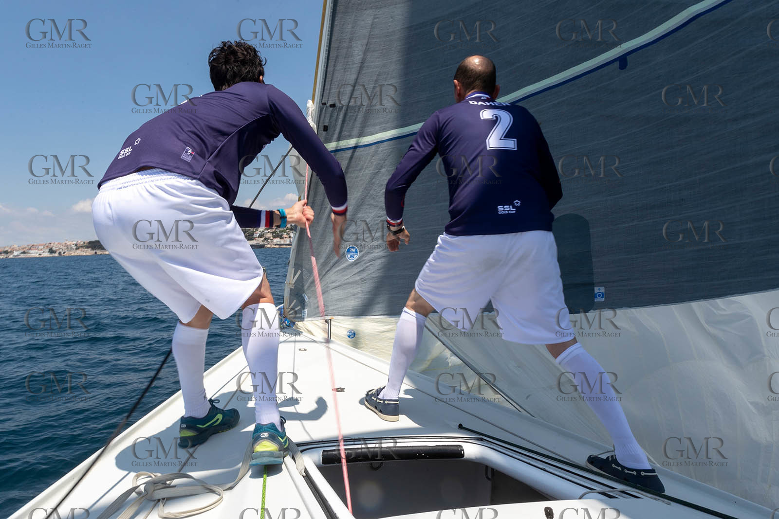 07 06 2021, Marseille (FRA,13), SSL Team France, Entraînement à bord de Tonerre de Glenn