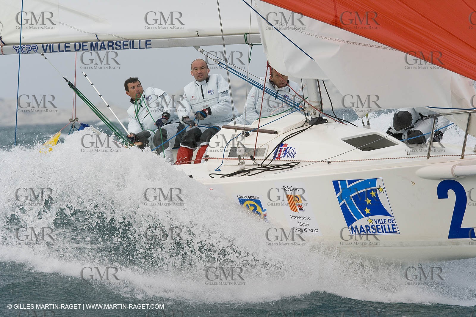 10 03 2008 - Marseille International Match Race 2008 - Training