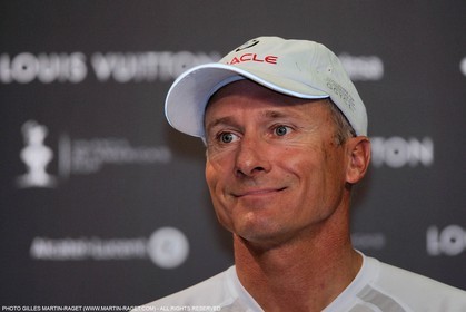 13 05 2007-Valencia (Spain)- 32nd America's Cup - Louis Vuitton Cup - Semi-final - Day 0 - Skipper's press conference