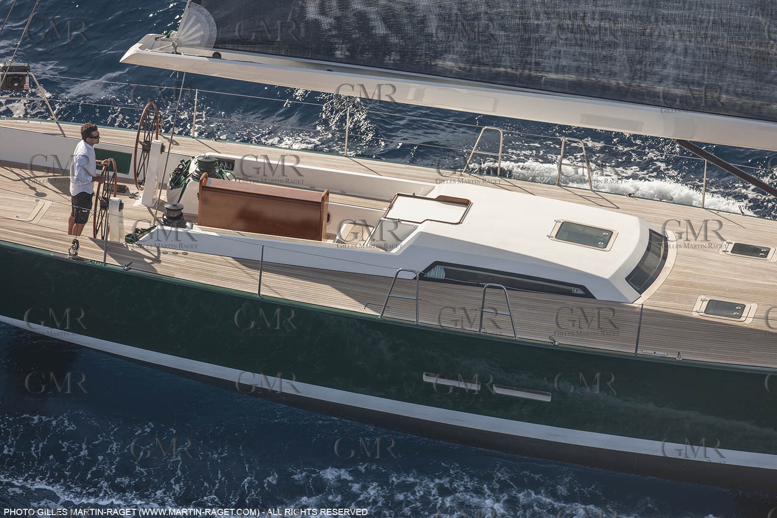 25 06 2015, Saint Tropez (FRA,83) , Sailing, Super yachts, Wally, Genie of The Lamp