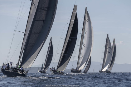 02 10 2022, Saint-Tropez (FRA,83), Voiles de Saint-Tropez 2022,  semaine des maxis, Race 1