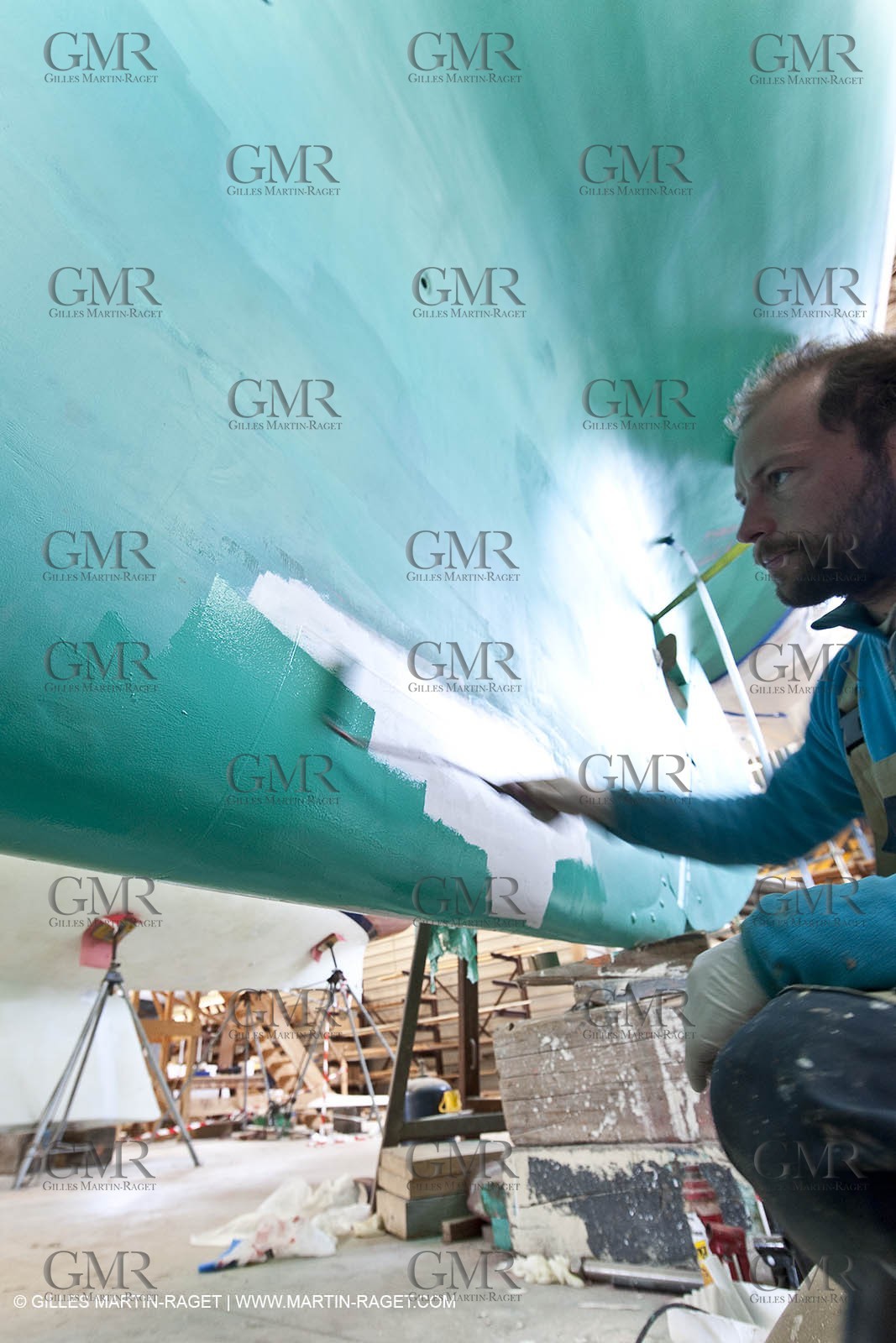 13 03 2010 - La Ciotat (FRA,13) - Mariska - finitions au Charpentiers Réunis