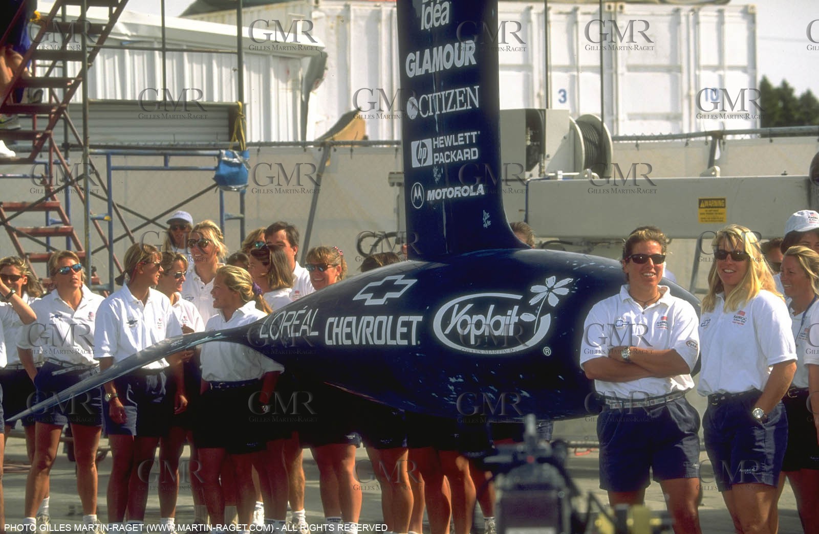America's Cup, San Diego 1995, Mighty Marys all female crew