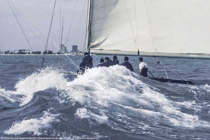 Sailing, Yacht Racing, 25th America's Cup Newport 1983, France III