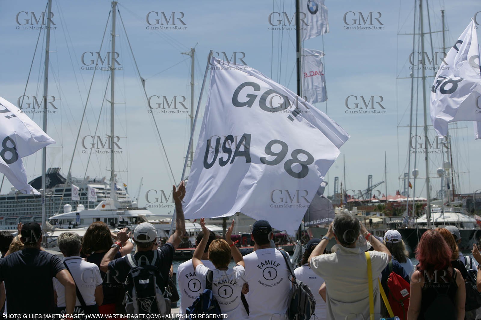 18 05 2007-Valencia (Spain)- 32nd America's Cup - Louis Vuitton Cup - Semi-final - Day 5 - BMW ORACLE racing