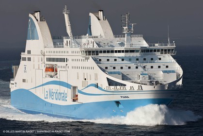 14 01 2012 - Marseille (FRA,13) - La Meridionale shipping company - the Piana off Marseille and the Calanques