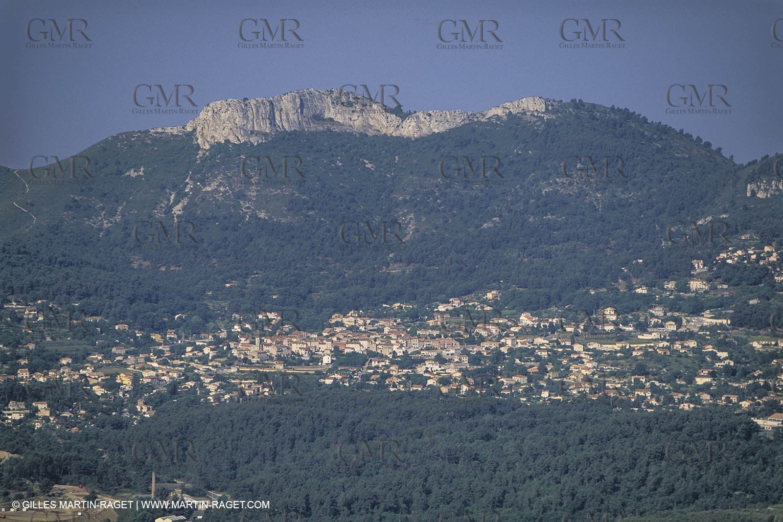 France, Provence, Pays d'Aubagne, collines de Marcel Pagnol, Cadolive