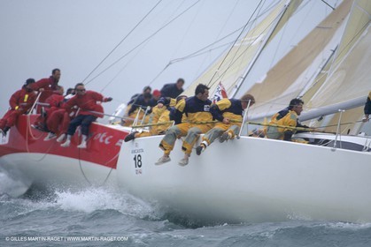 Sailing, Yacht Racing, Admiral's Cup, Cowes Week, Cowes (UK, IOW)