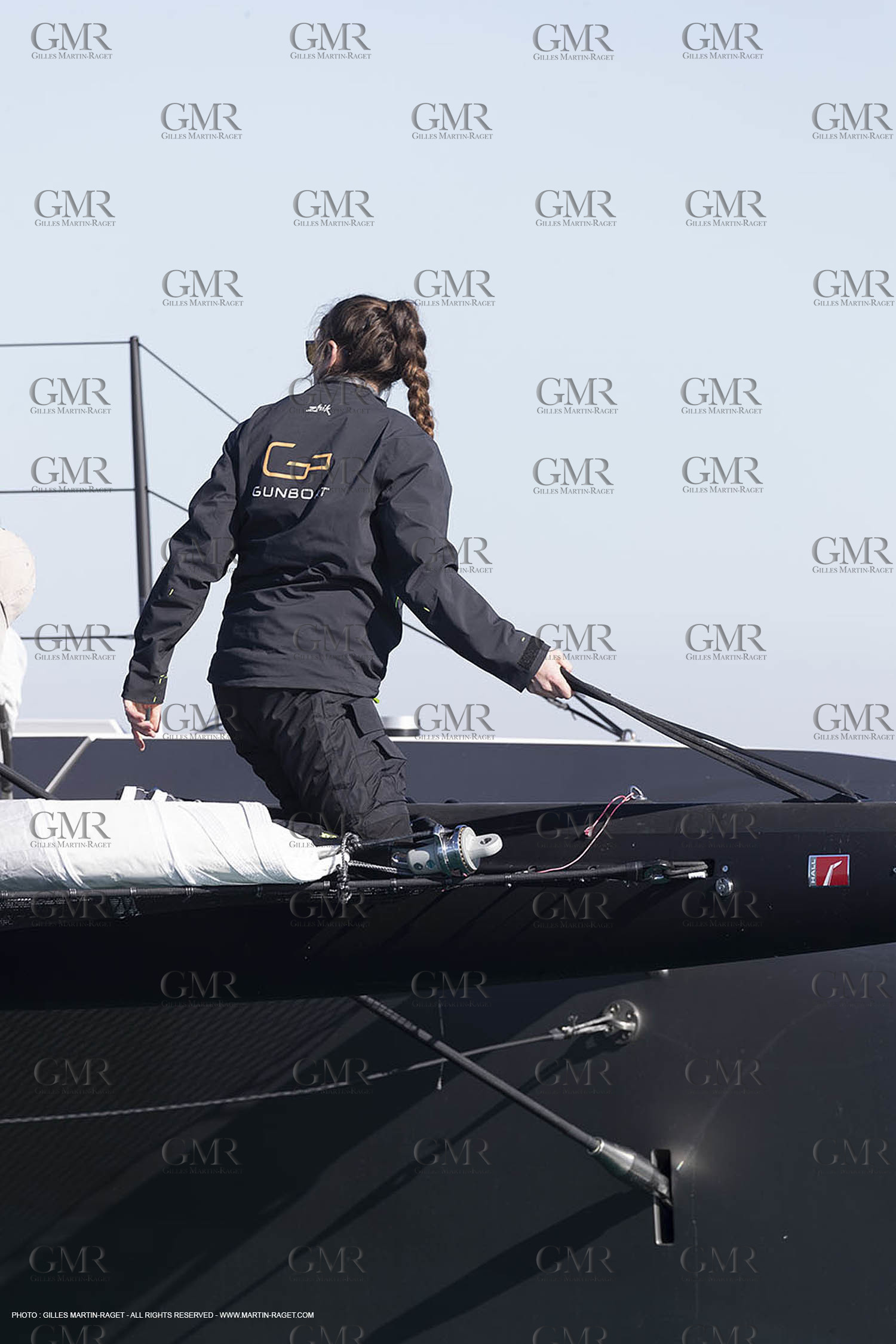 05 02 2019, La Grande Motte (FRA,34), Gunboat 68 sail testing  2