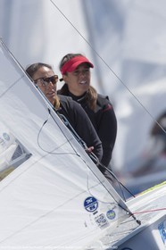 10 04 2015, Marseille (FRA), Yachting Club de la Pointe Rouge - Coupe Internationale de Printemps des 470, Day 3