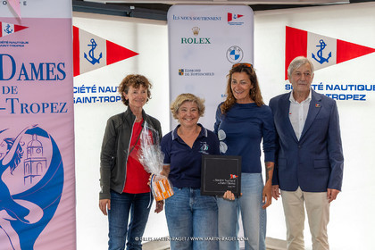 09 05 2026, Saint-Tropez (FRA, 83), Société Nautique de Saint-Tropez, Les Dames de Saint-Tropez 2026, Prizegiving