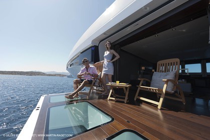 18 08 2011 - La Maddalena (ITA, Sardinia) - Motor yacht Inception