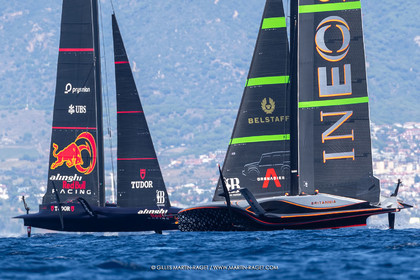 16 09 2024, Barcelona (ESP), 37th America's Cup, Louis Vuitton Cup Semi-final, Race Day 2