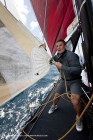 19 05 2010 - La Maddalena (ITA, Sardinia) Louis Vuitton Trophy - BMW ORACLE Racing - Training