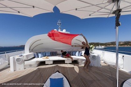 18 08 2011 - La Maddalena (ITA, Sardinia) - Motor yacht Inception