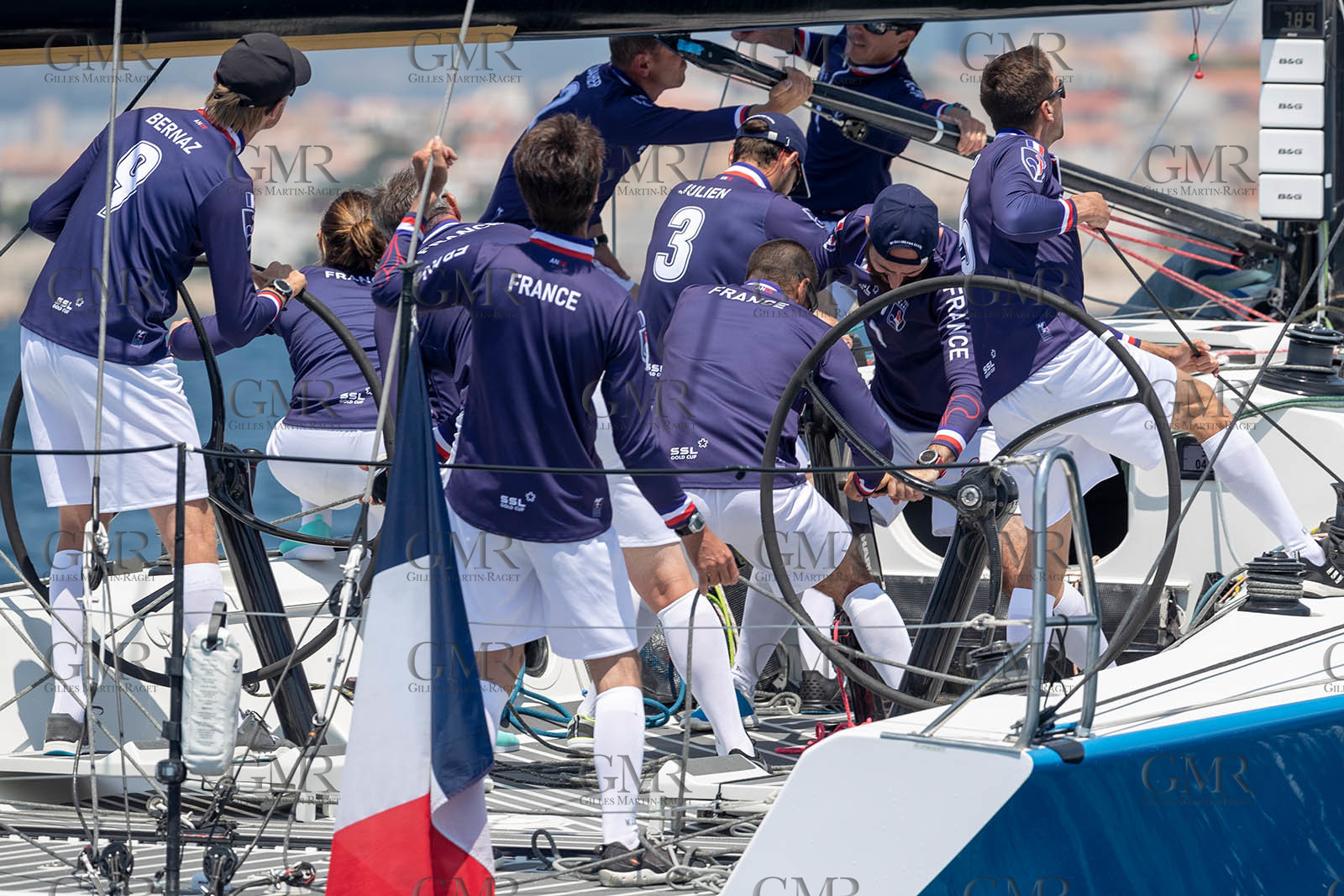 07 06 2021, Marseille (FRA,13), SSL Team France, Entraînement à bord de Tonerre de Glenn