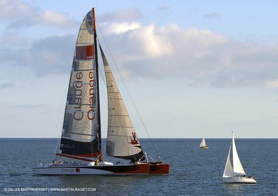La Trinité mer - Premiers essais Orange II