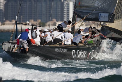 19 11 2010 - Dubai (UAE) - Dubai Louis Vuitton Trophy -  Round 2 - BMW ORACLE Racing Vs Synergy