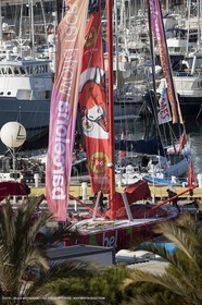 17 12 2010 - Barcelona (ESP) - Barcelona World Race 2010 - Groupe Bel - Preparation