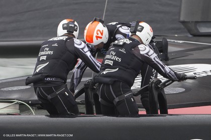 08 09 2013 - San Francisco (USA,CA) - 34th America's Cup - Final Match - Race Day 2