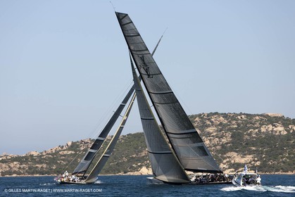 18 05 2010 - La Maddalena (ITA, Sardinia) Louis Vuitton Trophy - BMW ORACLE Racing - Training