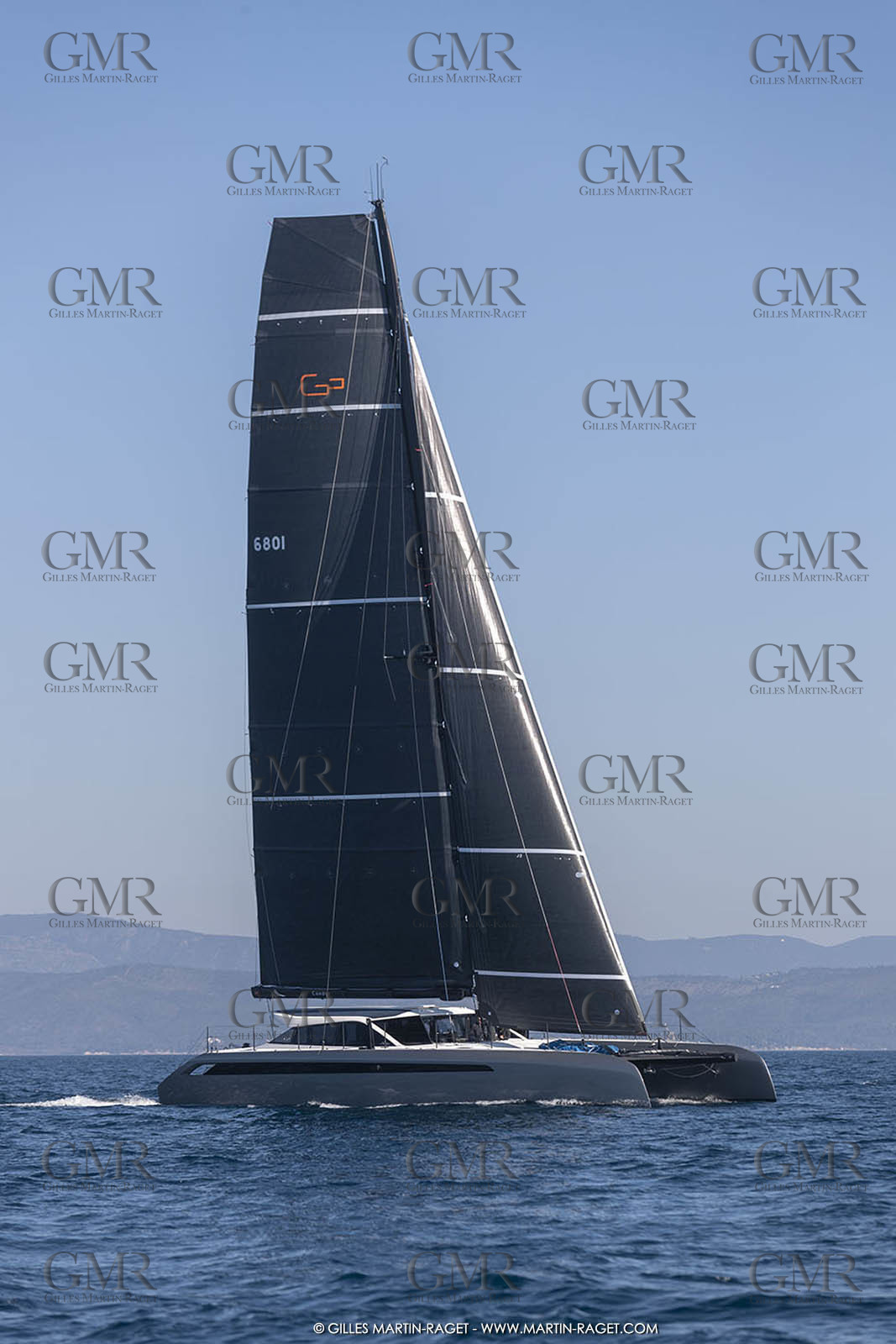 16 02 2019, Porquerolles (FRA,83), Gunboat 68 sail testing  3