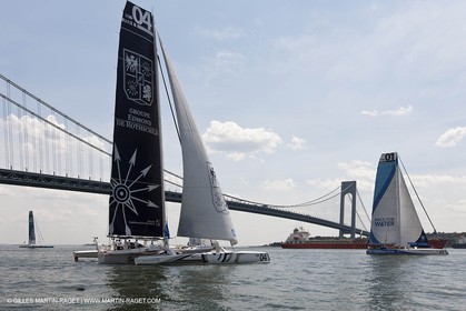 03 07 2012 - New York (USA, NY) - Krys Ocean Race prologuie - arrival in New York
