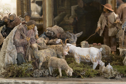 27 01 2018; L'isle sur Sorgue (FRA; 84); Les antiquaires; Crèche et santons de Jean-Jacques Bourgeois
