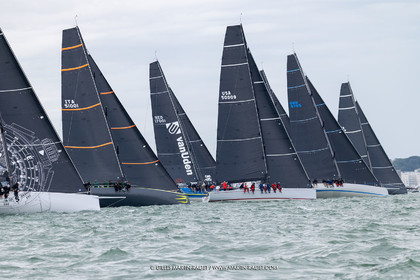 23 07 2025, Cowes (UK, IOW), Admiral's Cup 2025, Inshore racing Day 2, Django Wallyrocket 51, Yacht Club Costa Smeralda (ITA)