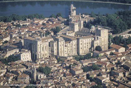 France, Provence, Avignon, Pope palace, Palais des Papes