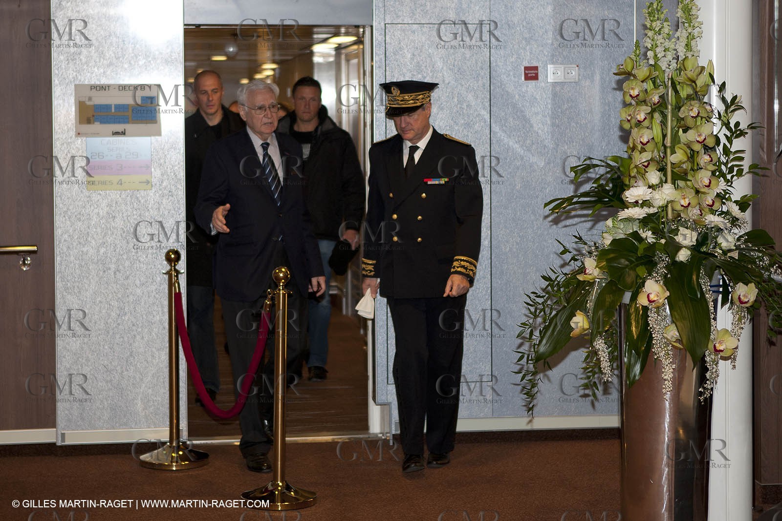 16 02 2012 - Ajaccio (FRA, Corse) -  La Méridionale shipping company- Piana at Ajaccio