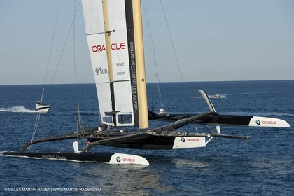 31 01 2010 - Valencia (ESP) - 33rd America's Cup - BMW ORACLE Racing -