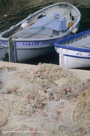 France, Provence, Pêche, barques, pointus, pêheurs, poissons