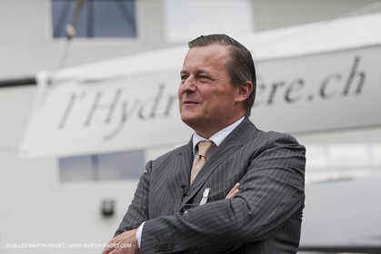 23 08 2010 - Ecublens (SUI) - L'Hydroptère.CH - Project launch