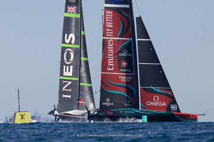 19 10 2024, Barcelona (ESP), Louis Vuitton 37th America's Cup, Final Match, Race Day 6