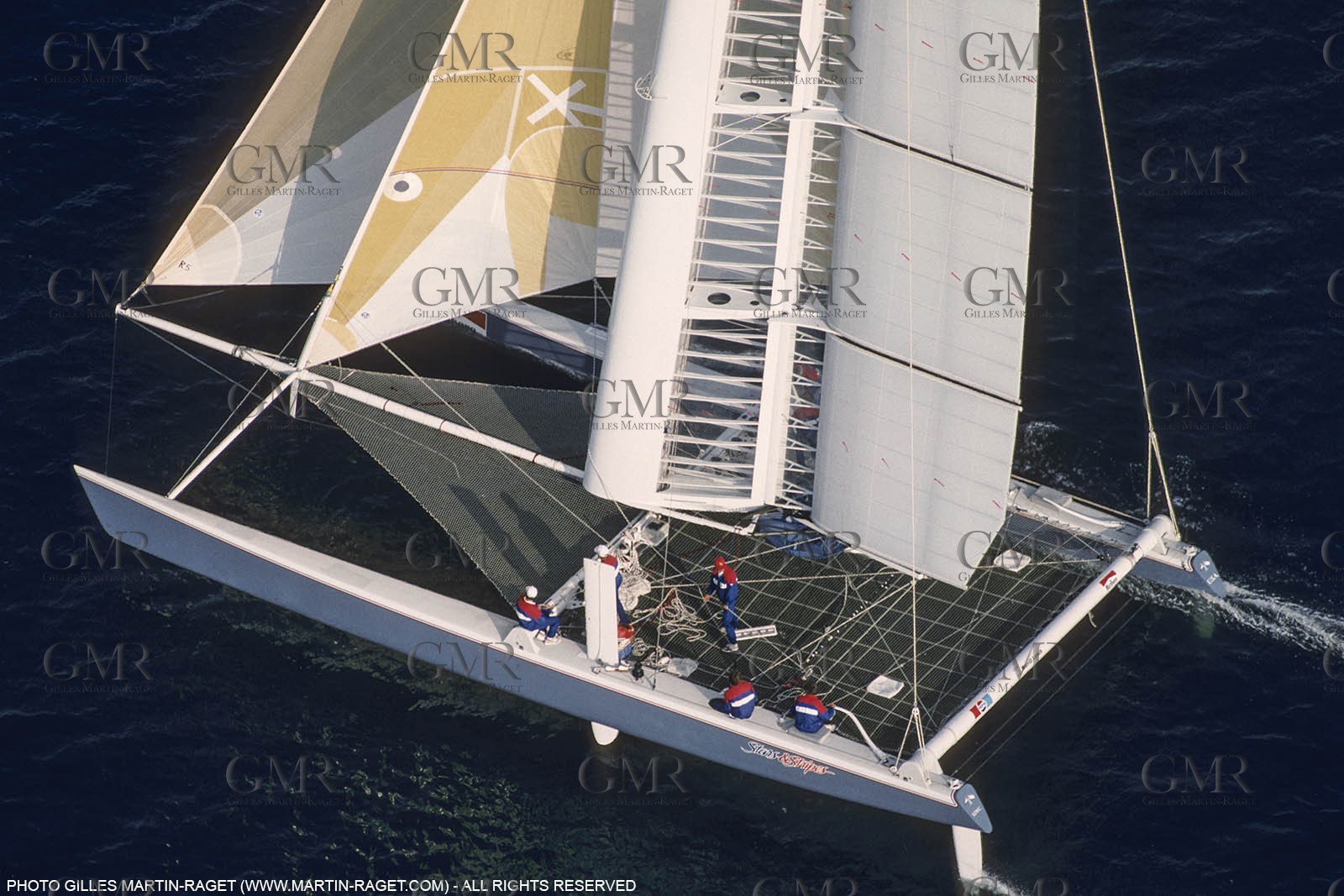 Sailing, Yacht Racing, America's Cup XXVII, San Diego (USA,CA) 1988, Stars & Stripes Vs New Zealand