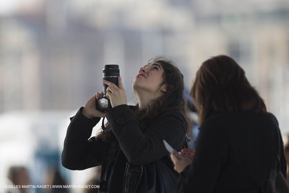 02 02 2013 Marseille (FRA,13) - Opening of the shadehouse and renovated historical Vieux Port